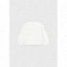 Mayoral 1409-70 Bluza rozsuwana dziewczynka kolor biały