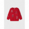 Mayoral 3447-47 Bluza z nadrukiem chłopiec kolor czerwony