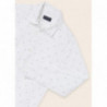 Mayoral 6116-83 Koszula długi rękaw mini wzory chłopiec kolor biały