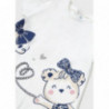 Mayoral 1014-12 Koszulka z krótkim rękawem dziewczynka kolor biały-granat