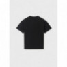 Mayoral 6074-10 Koszulka z krótkim rękawem chłopiec kolor czarny