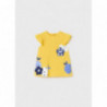 Mayoral 1806-11 Sukienka bawełniana dziewczynka kolor żółty
