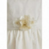 Abel & Lula 5022-96 Sukienka elegancka haftowana dziewczynka kolor biały