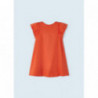 Mayoral 3947-29 Sukienka z torebką dziewczynka kolor pomarańcz