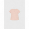 Mayoral 105-46 Koszulka z krótkim rękawem dziewczynka kolor nude