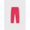 Mayoral 550-71 Spodnie bawełniane dziewczynka kolor arbuzowy