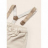 Mayoral 1510-51 Spodnie z szelkami chłopiec kolor beżowy