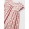 Mayoral 1946-64 Sukienka w kropki dziewczynka kolor różowy