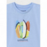 Mayoral 1020-16 Koszulka krótki rękaw chłopiec kolor błękitny