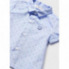 Mayoral 1189-61 Koszula z krótkim rękawem chłopiec kolor błękitny