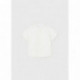 Mayoral 1112-66 Koszula na stójce lniana chłopiec kolor biały