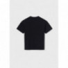 Mayoral 6073-95 Koszulka z krótkim rękawem chłopiec kolor czarny