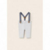 Mayoral 1510-52 Spodnie z szelkami chłopiec kolor srebrny