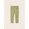 Mayoral 3512-68 Spodnie lniane chłopiec kolor kiwi