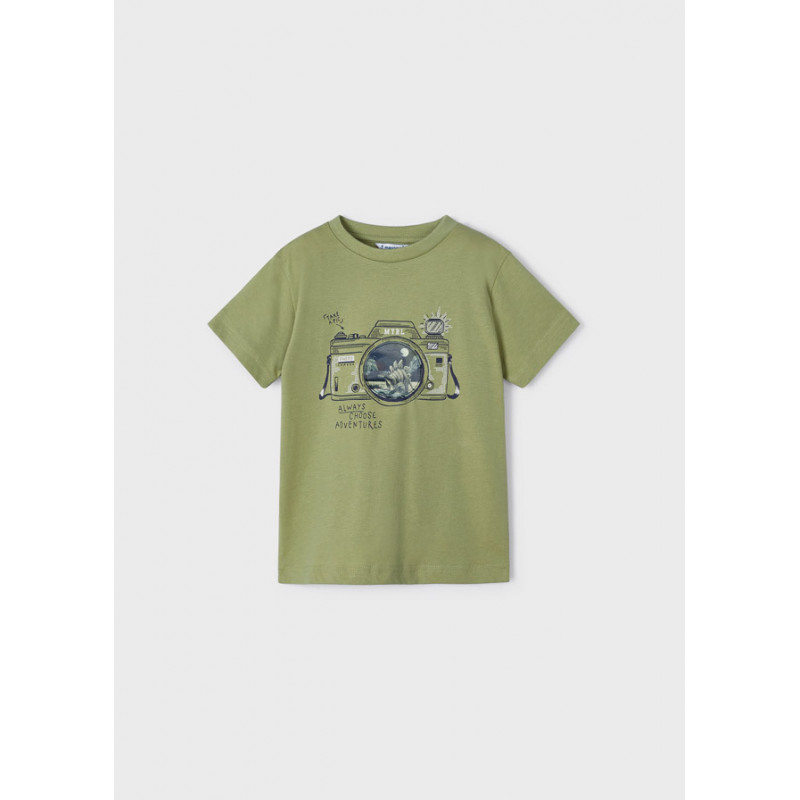 Mayoral 3003-61 Koszulka z krótkim rękawem chłopiec kolor kiwi