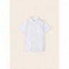 Mayoral 3159-83 Koszula z krótkim rękawem chłopiec kolor biały
