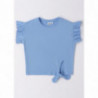 iDO 46864-3624 Koszulka krótki rękaw dziewczynka kolor niebieski