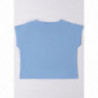iDO 46863-3624 Koszulka krótki rękaw dziewczynka kolor niebieski
