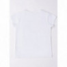 iDO 46520-0113 Koszulka krótki rękaw dziewczynka kolor biały