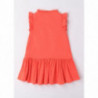 iDO 46307-2137 Sukienka bawełniana dziewczynka kolor koral