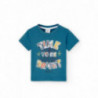 Boboli 336057-2551 T-shirt chłopiec kolor niebieski
