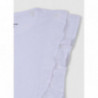 Pepe Jeans PG502949-800 Bluzka falbanka NICOLASA dziewczynka kolor biały