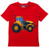 T-Shirt Traktor chłopak czerwony 5596-9424 GKMOC