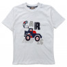 T-Shirt Car chłopak krem 508-9424 GKMOC