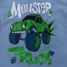 T-Shirt Monster chłopak niebieski 5508-9424 GKMOC