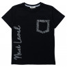 T-Shirt chłopak czarny 19291-9424 GKMOC
