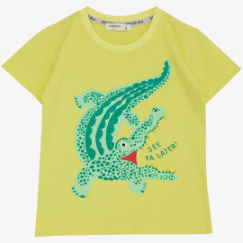 T-Shirt Krokodyl chłopak żółty 19263-26424 GKMOC