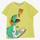 T-Shirt Dinozaur chłopak żółty 19270-26424 GKMOC