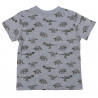T-Shirt Dinozaur chłopak szary 1429-26424 GKMOC