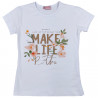 Bluzka Make Life dziewczynka biały 434-26424 GKMOD