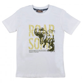 T-Shirt Roar Some chłopak biały 509-26424 GKMOC