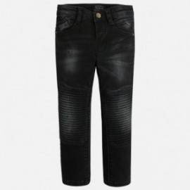 Mayoral 4542-92 Spodnie jeans biker kolor Czarny