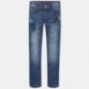 Mayoral 7512-16 Spodnie jeans fantazja kolor Ciemny