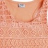Mayoral 3096-55 Koszulka na ramiączkach haft kolor Papaja