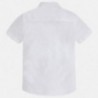Mayoral 139-37 Koszula kr.ręk. len basic kolor Biały