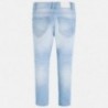 Mayoral 75-63 Spodnie długie jeans basic kolor Bleached