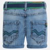 Mayoral 3207-19 Bermudy jeans z paskiem kolor Basic
