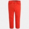 Mayoral 4512-49 Spodnie 5kieszeni serża elast kolor Czerwony