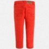 Mayoral 4512-49 Spodnie 5kieszeni serża elast kolor Czerwony