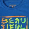 Losan 715-1301AC-085 t-shirt kolor niebieski