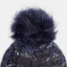Mayoral 10323-17 Komplet czapka szalik rękawic kolor Granat