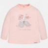 Mayoral 2047-63 Koszulka d/r buty kolor Różowy