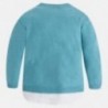 Mayoral 4325-44 Sweter trykot koszulkowy kolor Ocean