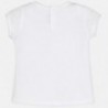 Mayoral 1028-58 Koszulka dziewczęca k/r lody kolor Biały