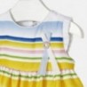 Mayoral 1952-3 Sukienka dziewczęca paski kolor Żółty