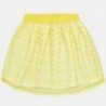 Mayoral 6912-54 Spódnica dziewczęca paski kolor żółty